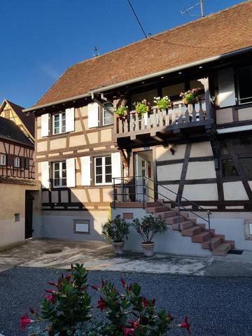 Chambre d’hôte pour 5 personnes, avec jardin et piscine à Zellwiller