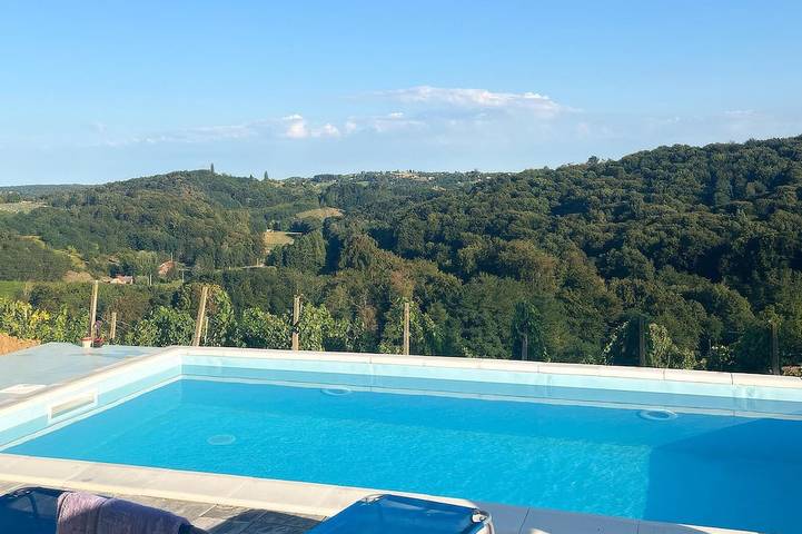Ferienhaus für 6 Personen, mit Balkon