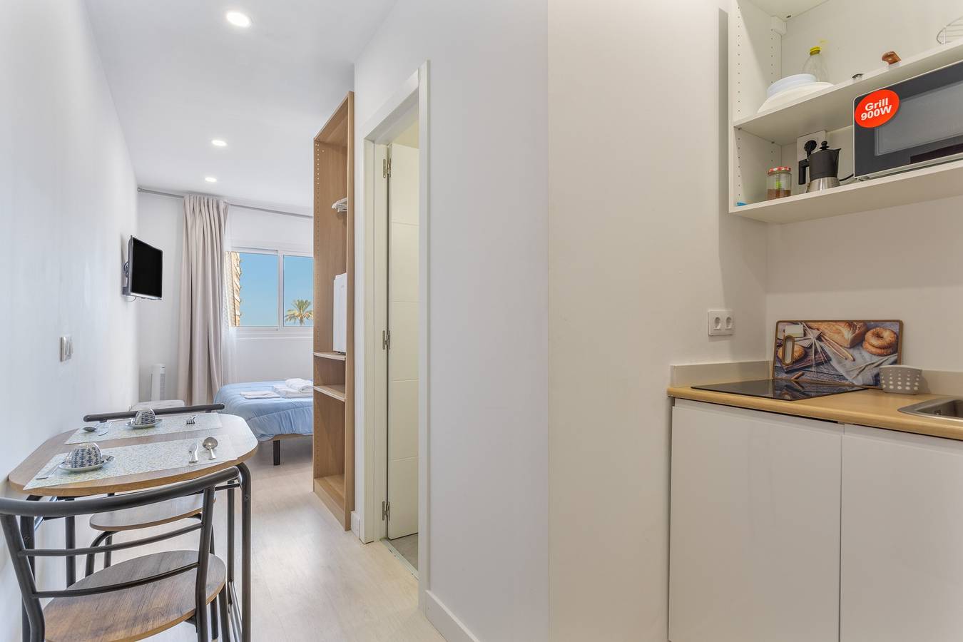 Geheel appartement, Vakantieappartement 'Uitzicht op de Oceaan' met Wi-Fi in Playa Martianez, Puerto de la Cruz