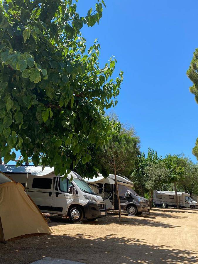 Camping Roca Grossa in Platja de la Cabra (Calella), Calella