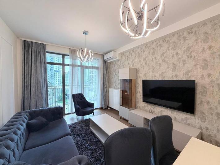 Apartamento para 3 personas, con vistas y terraza en Belgrado