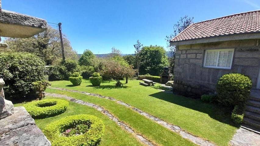 Casa de vacaciones para 5 personas, con piscina además de jardín y vistas, Se admiten mascotas en Provincia de Lugo - 4