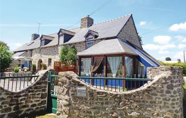 Maison de vacances pour 5 personnes, avec terrasse et jardin en Bretagne