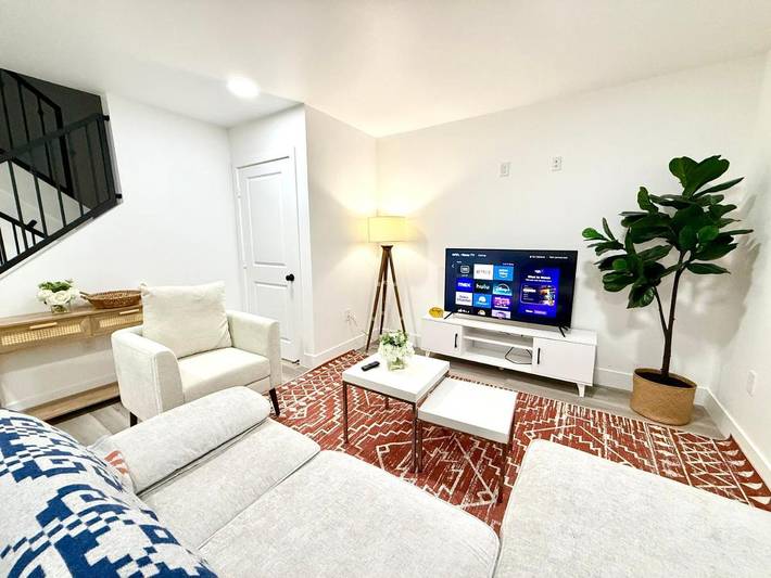 Apartahotel para 2 personas, con vistas y balcón en Los Angeles