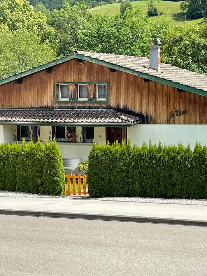 Gîte pour 4 personnes, avec Terrasse ainsi que Jardin et Vue