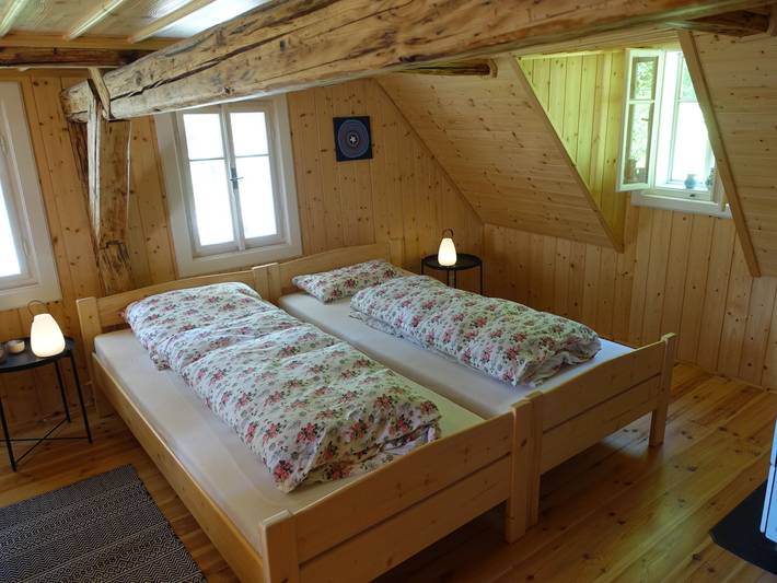 Ferienhaus für 5 Personen, mit Terrasse und Sauna sowie Garten und Ausblick in Nordböhmen - 3