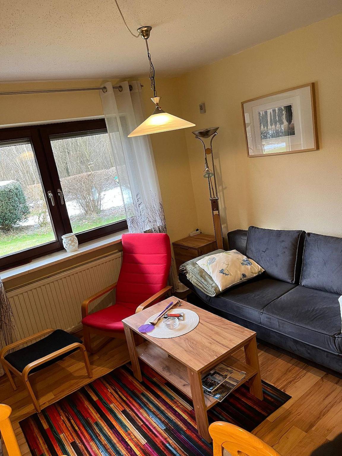 Ganze Ferienwohnung, Fewo Falk 26 Og am See - Ferienwohnung Falk mit großem Balkon und Panoramablick auf den See in Arrach, Ostbayern