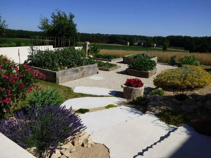 Location de vacances pour 4 personnes, avec vue et jardin à Échiré