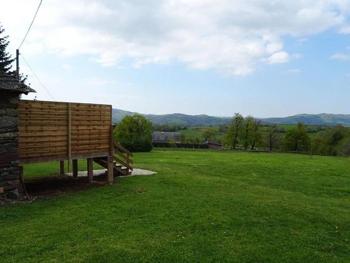 Location de vacances pour 4 personnes, avec terrasse à Castelnau-de-Mandailles - 2