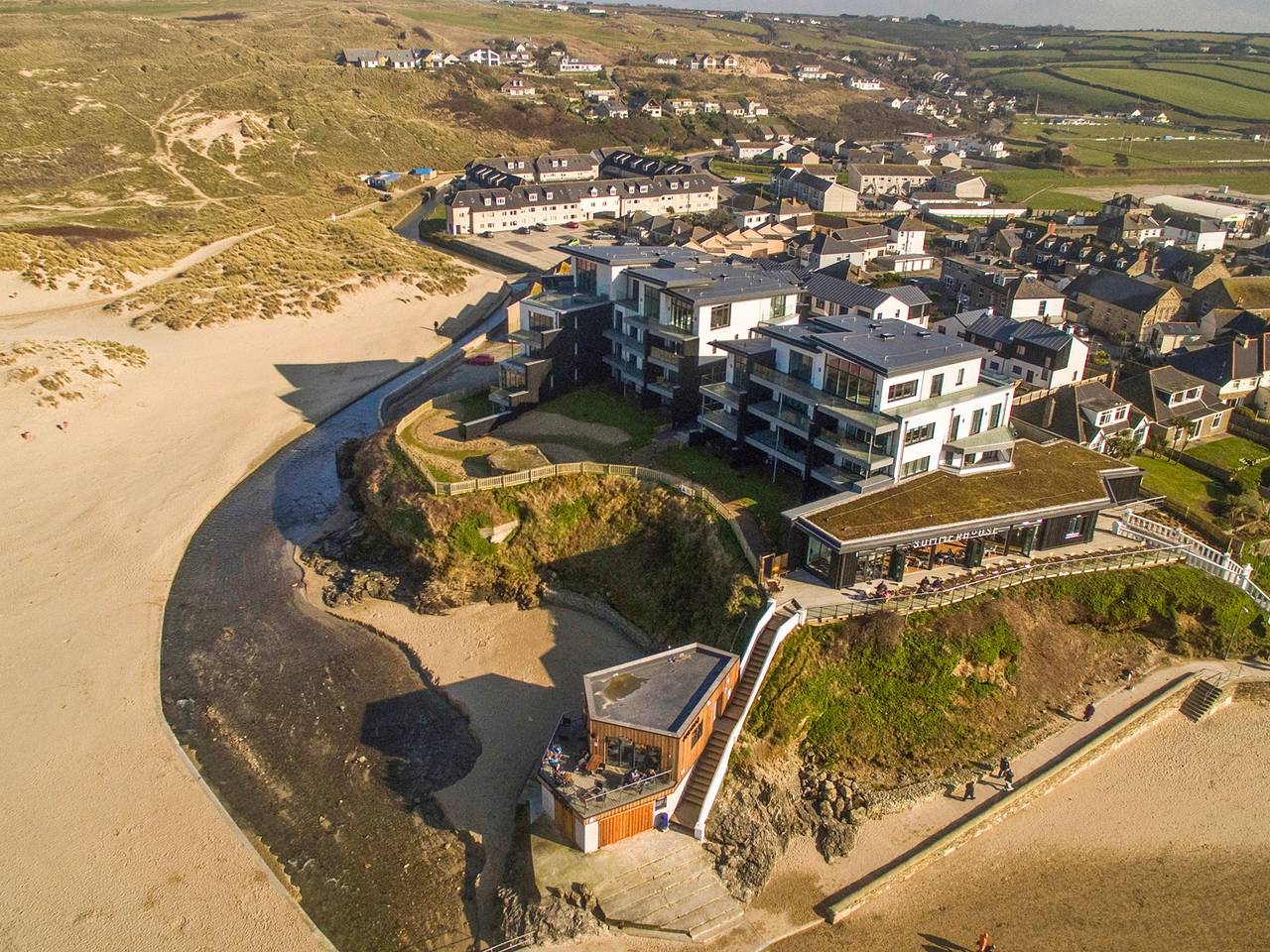 Entire apartment, Chapel Rock View, The Dunes in Perranporth, Cornwall