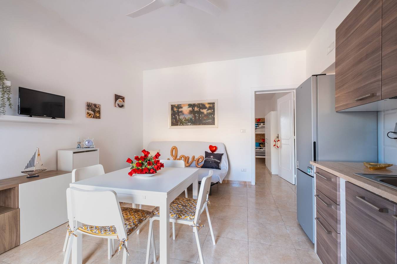 Ferienhaus 'Costa e Cuore' mit privatem Garten und Klimaanlage in Torre Lapillo, Golf von Tarent