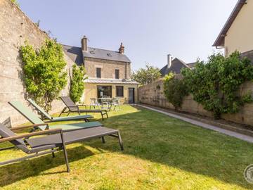 Gîte pour 8 personnes, avec jardin à Barfleur
