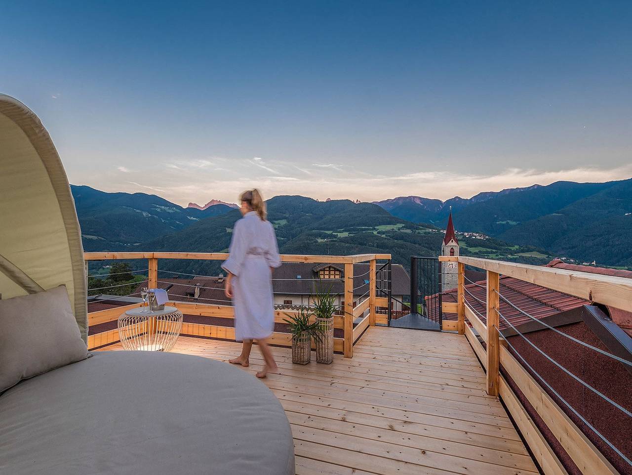 Aktiv & Vitalhotel Taubers Unterwirt - Doppelzimmer Peitlerkofel in Feldthurns, Dolomiti Superski