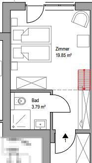 Ferienwohnung für 2 Personen, mit Sauna und Terrasse sowie Garten, kinderfreundlich in Esgrus - 3
