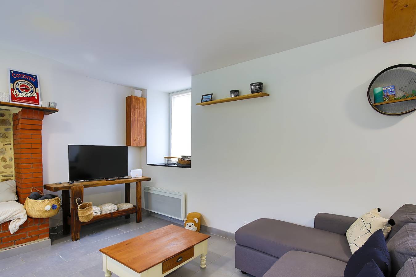 Ferienhaus 'Chez Manie et Mablot' mit privater Terrasse, Garten und Wlan in Créances, Coutances und Umgebung