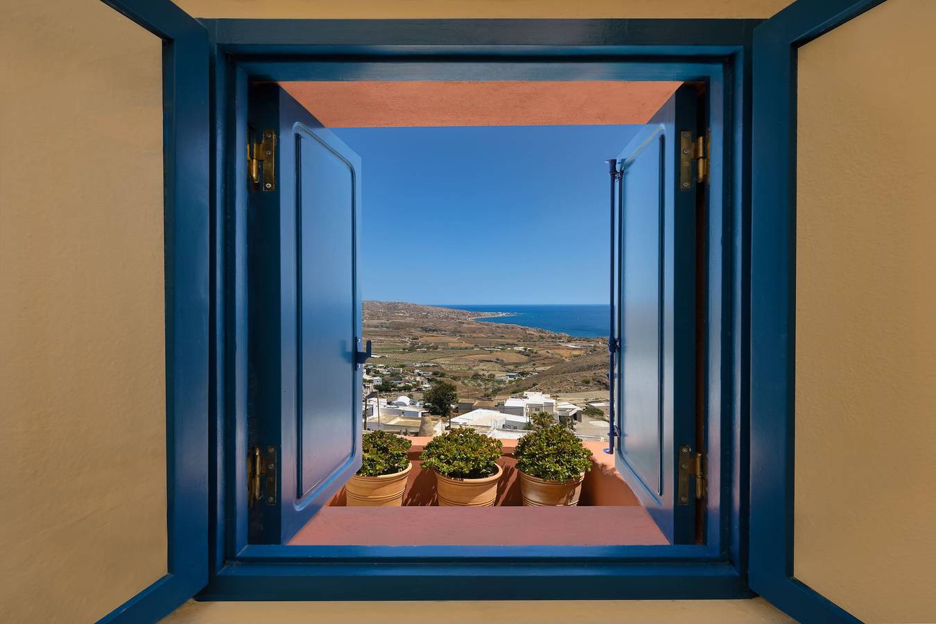 Hel ferieleilighet, Amphora Aelia Gem - Akrotiri Seaview Getaway  in Akrotiri, Santorini