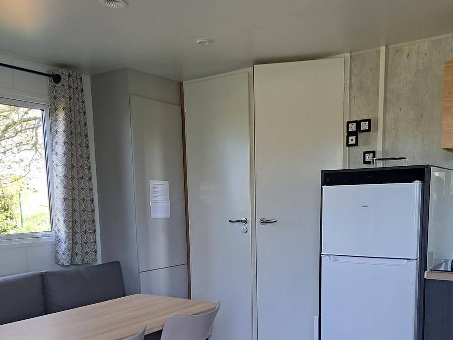 Camping Les Madières - Mobilhome 5 personas - Mobil-home Confort Vue Mer 5 personas / 2 dormitorios + terraza in Pordic, Côte de Goëlo