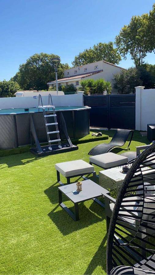 Location de vacances pour 6 personnes, avec piscine et terrasse à Mireval - 3