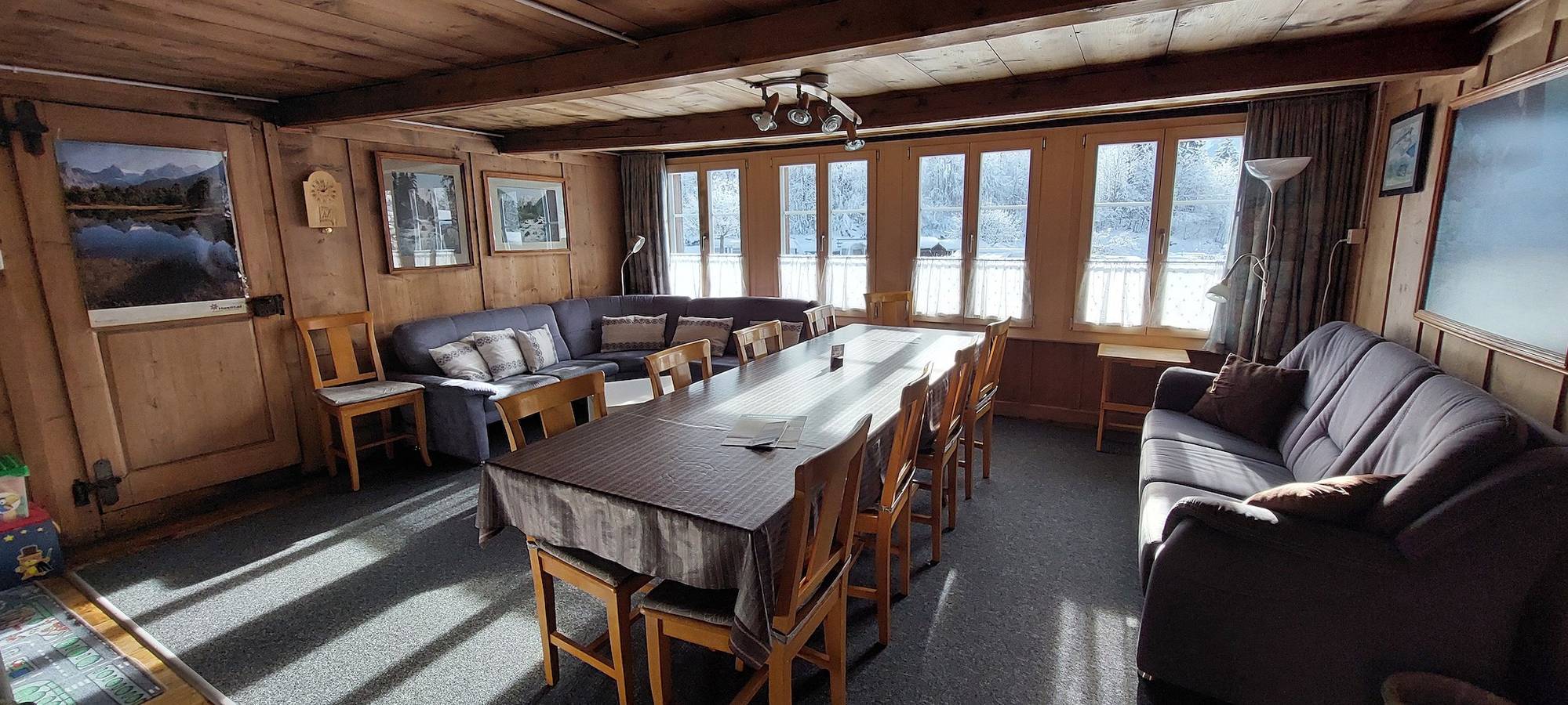 Ganze Ferienwohnung, 6.5 Zimmer Ferienwohnung Hofstatthaus in Hasliberg, Berner Oberland