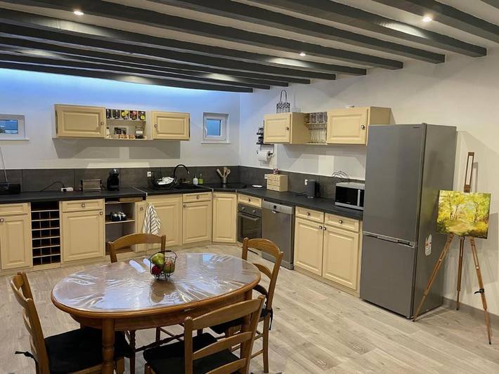 Gîte pour 4 personnes, avec terrasse et vue à La Bazoche-Gouet