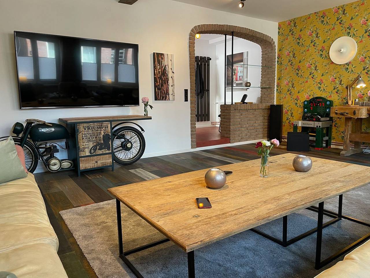 Stylisches Ferienhaus für 6 im Herzen von Garding vor den Toren St. Peter Ording in Garding, Eiderstedt