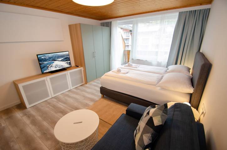 Studio für 3 Personen, mit Balkon in Kaprun