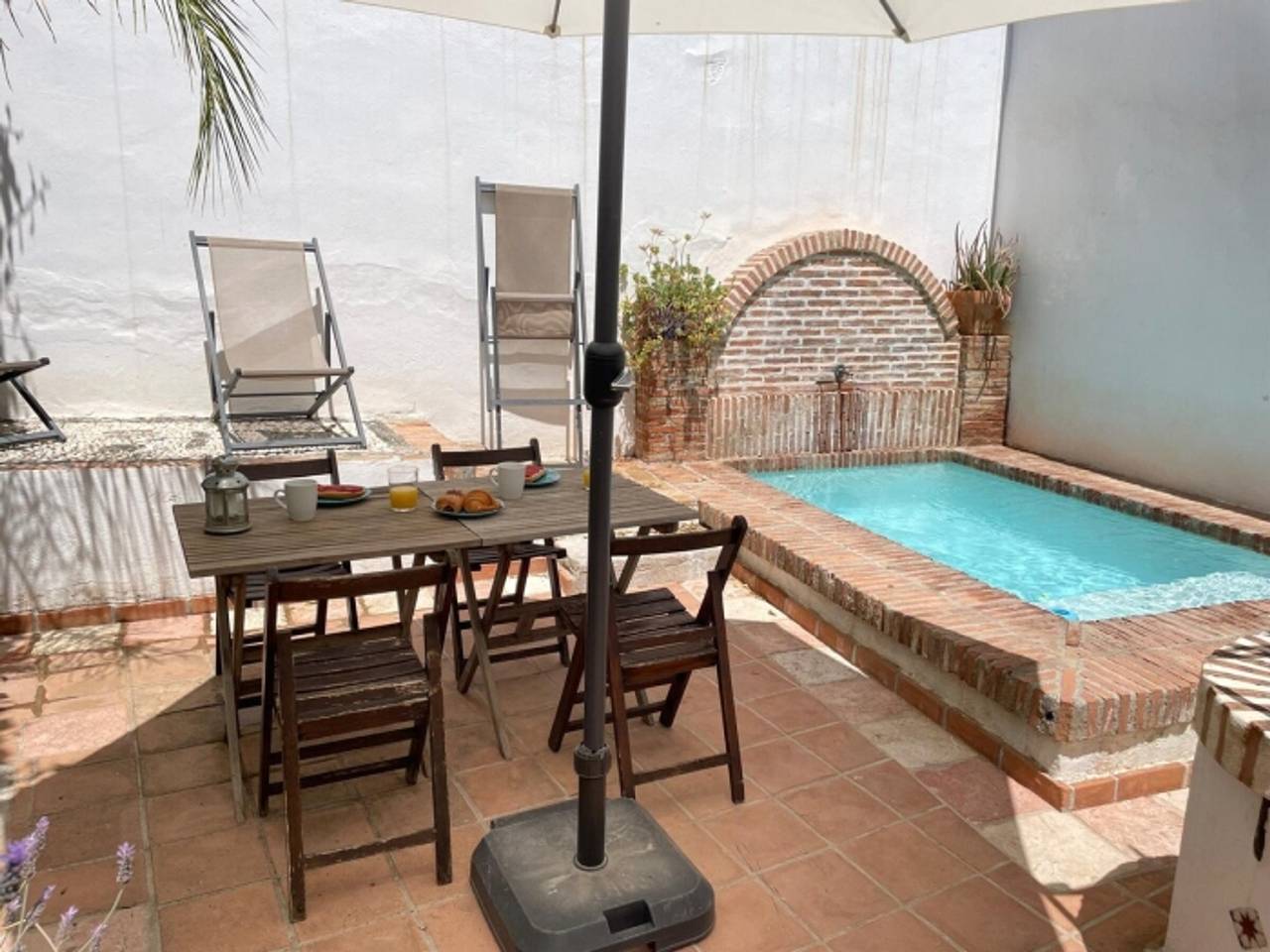 Ganze Wohnung, Charmante Unterkunft in Albaicín mit Pool in Granada, Granada Provinz