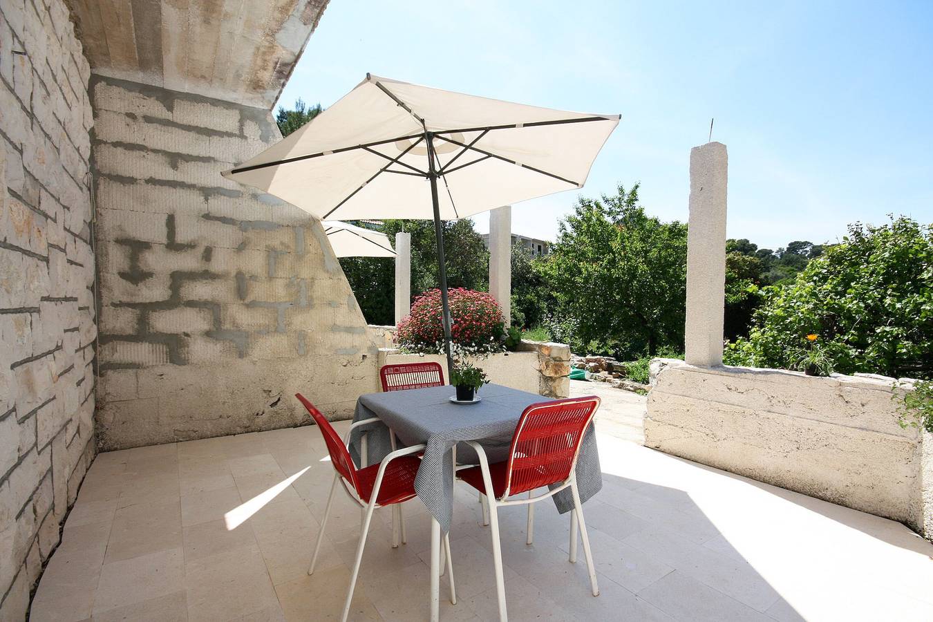 Ganze Wohnung, 2-Zimmer-Ferienwohnung am Strand Pomena (Mljet) A-10426-a in Pomena, Mljet