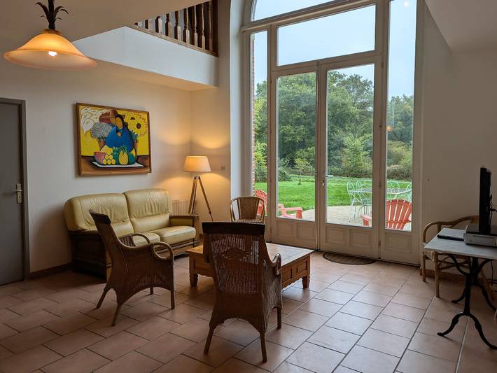 Gîte pour 8 personnes, avec Terrasse et Jardin