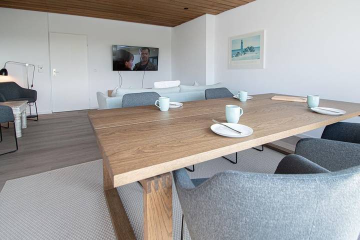 Ganze Wohnung, Modernes Penthouse mit Terrasse und Wlan für Familien auf Norderney in Norderney