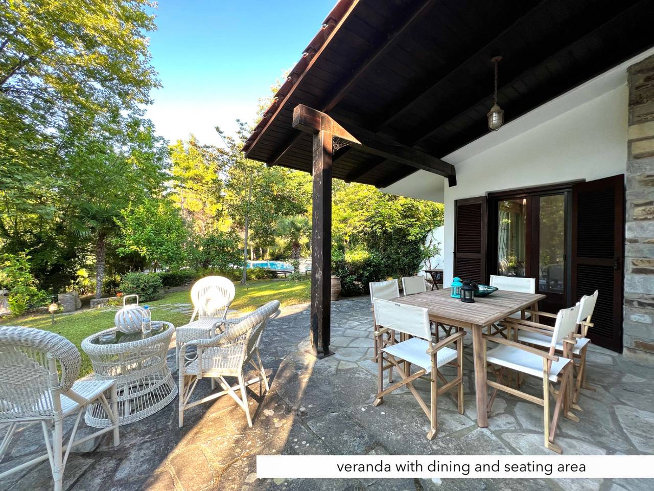 Niovi: Cosy family villa with pool in Sane, Kassandra