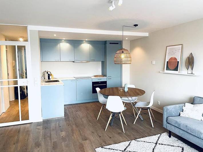 Ferienwohnung für 3 Personen, mit Ausblick und Balkon in Petten