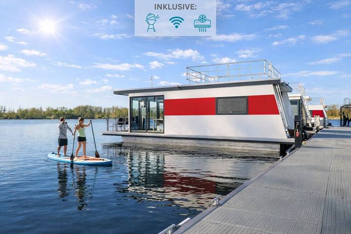 Ferienhaus für 2 Personen, mit Terrasse und Ausblick sowie Seeblick