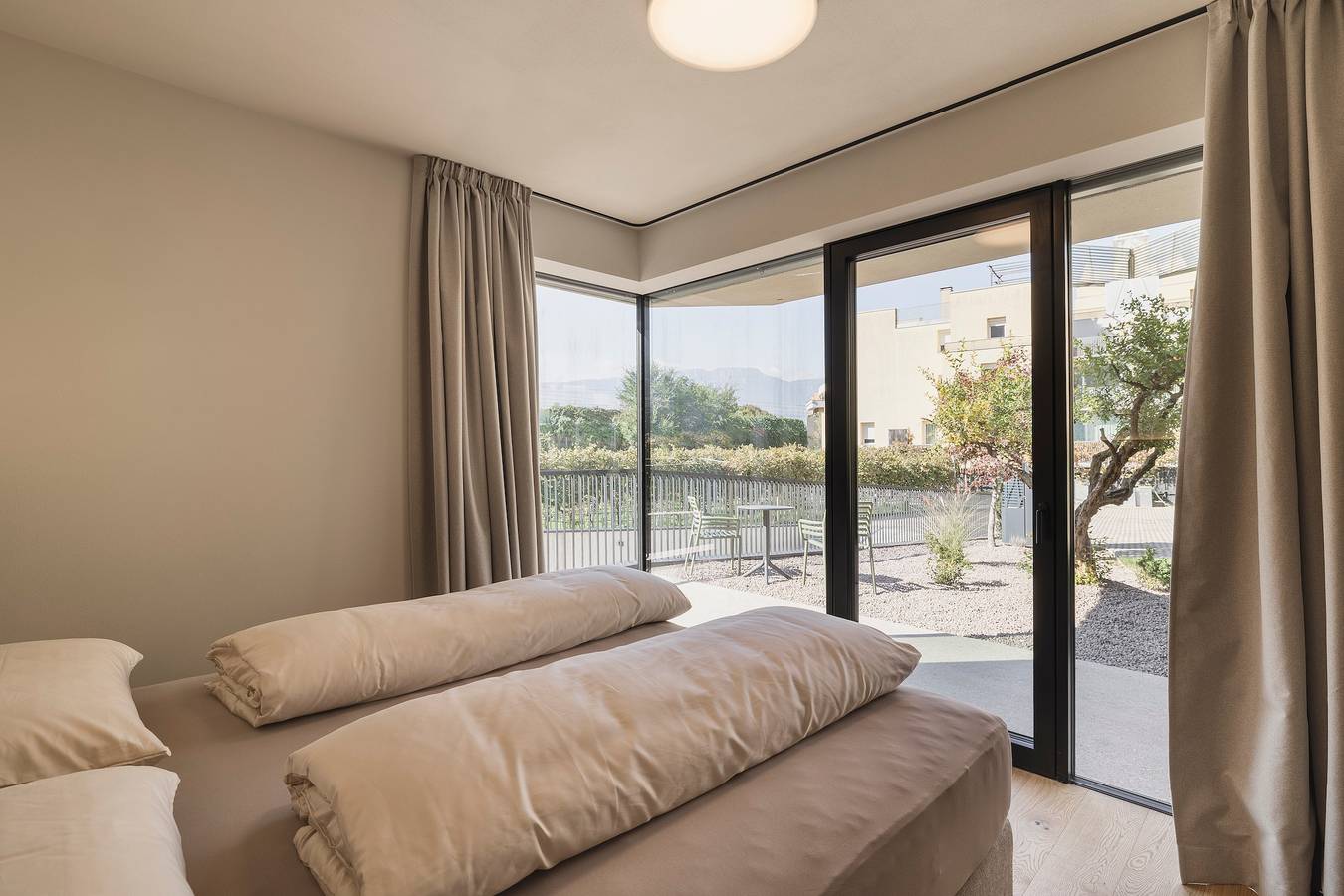 Appartement entier, Appartement Trianglhof « Bozen » : vue sud-ouest et jardin privatif in Centro-Piani-Rencio, Bolzano