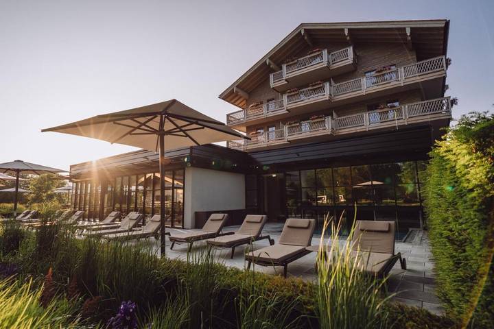 Hotel für 3 Personen, mit Pool und Seeblick sowie Sauna und Garten, mit Haustier in Rottach-Egern - 2