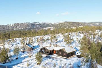 Ferienhaus für 12 Personen, mit Balkon und Sauna in Ost-Norwegen