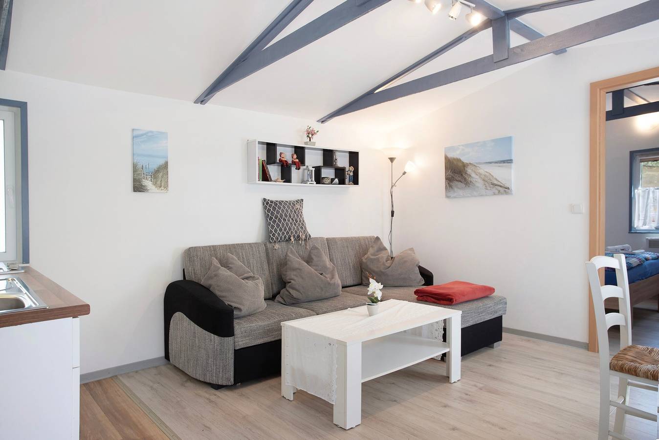Bungalow 'Bungalow Netzboden, Bgl 28' mit Privatterrasse und Wlan in Bakenberg, Dranske
