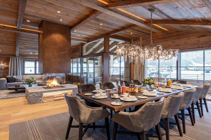 Gîte pour 12 personnes, avec jacuzzi et sauna ainsi que piscine et jardin à Lech - 3