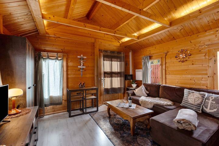 Ferienhaus für 3 Personen, mit Garten und Seeblick in Deutschland