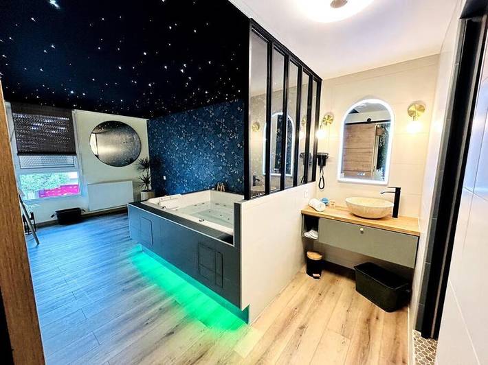 Appartement de vacances pour 2 personnes, avec Balcon et Jacuzzi