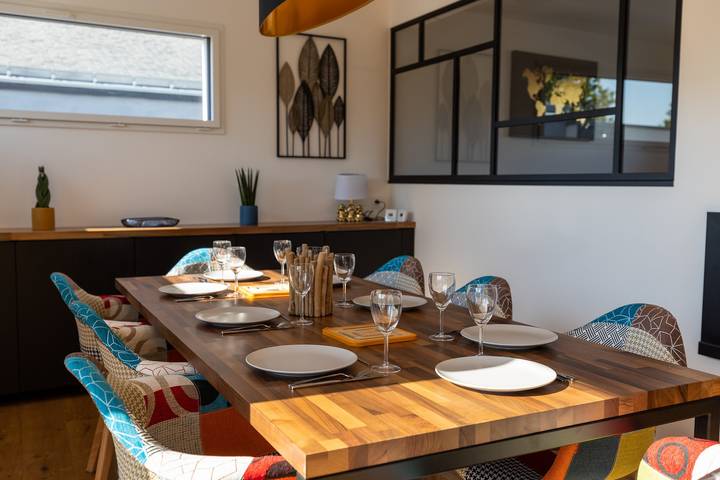 Location de vacances pour 8 personnes, avec jardin ainsi que piscine et terrasse à Saint-Gildas-de-Rhuys - 2