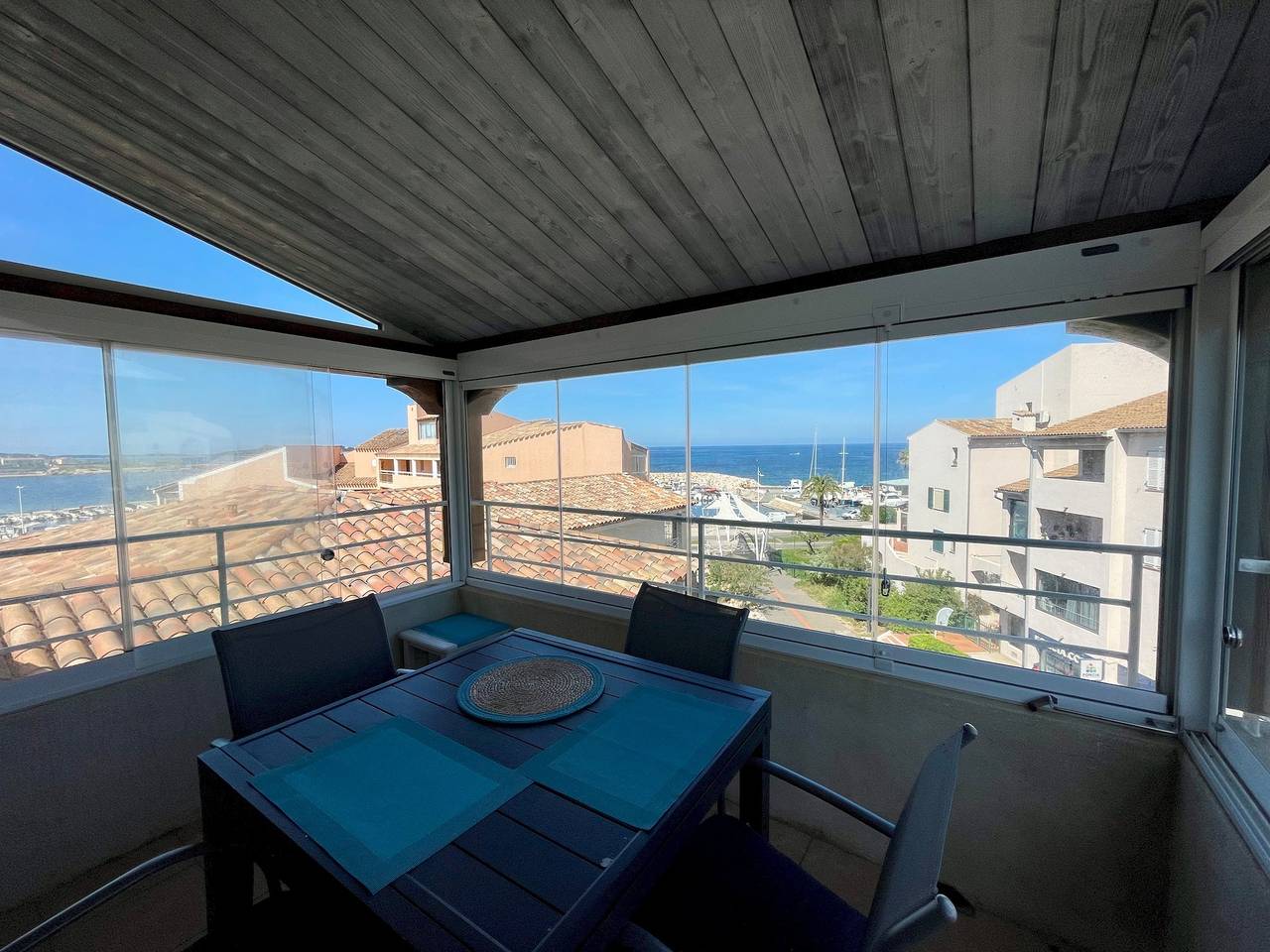 Ganze Wohnung, Appartement, 1 chambre, Vue Mer, Parking in La Coudoulière, Six-Fours les Plages