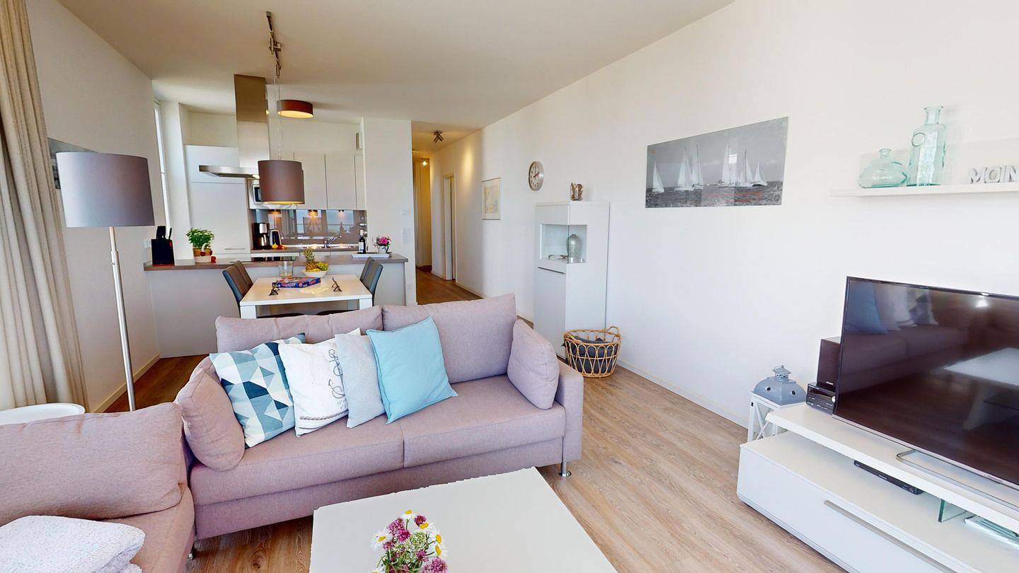 Ganze Wohnung, 1a-Meerblick aus erster Reihe im Südkap Pelzerhaken in Südstrand Pelzerhaken, Ostholstein
