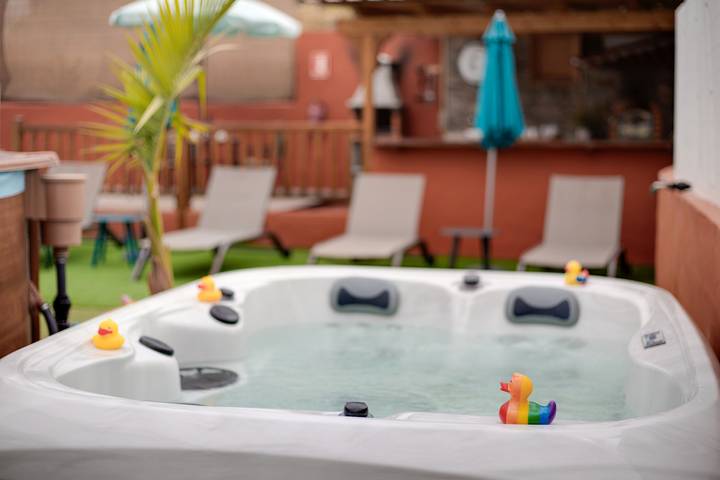 Casa rural para 8 personas, con jardín y jacuzzi en Vega de San Mateo - 2