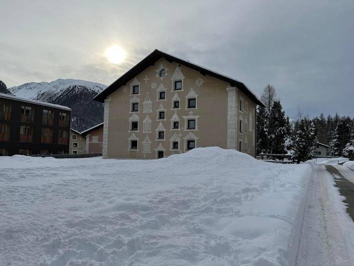 Ferienwohnung für 5 Personen, mit Balkon und Ausblick in Bever - 4