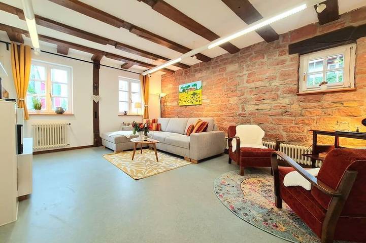 Ferienwohnung für 6 Personen, mit Garten in Kandel