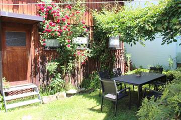 Ferienhaus für 4 Personen, mit Terrasse und Garten, kinderfreundlich in Franken