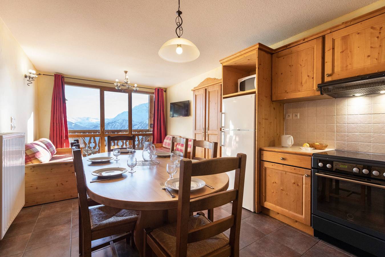 Appartement entier, Les Balcons de la Rosière in La Rosière, Montvalezan