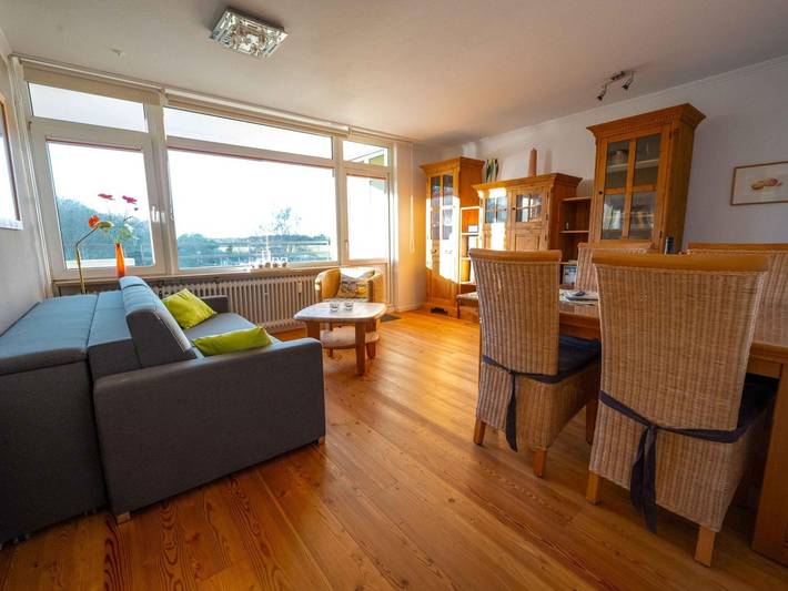 Ganze Ferienwohnung, Haus Oland Wohnung 20 - "Traumhafte Ferienwohnung mit Meerblick – Erholung an der Nordsee!" in Raucherstrand, Wyk auf Föhr