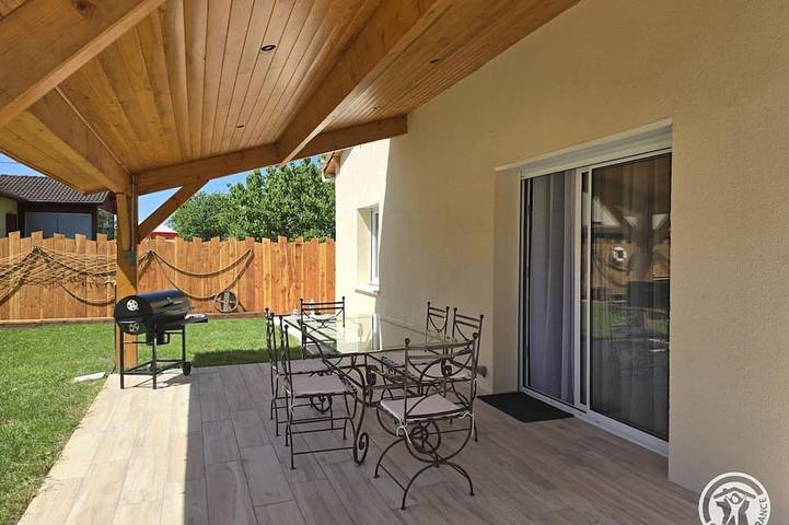 Gîte pour 6 personnes, avec jardin, animaux acceptés